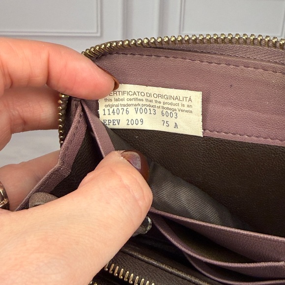 Bottega Veneta Intrecciato Nappa Leather Long Zip Wallet – Brown | Made in Italy - Picture 11 of 11